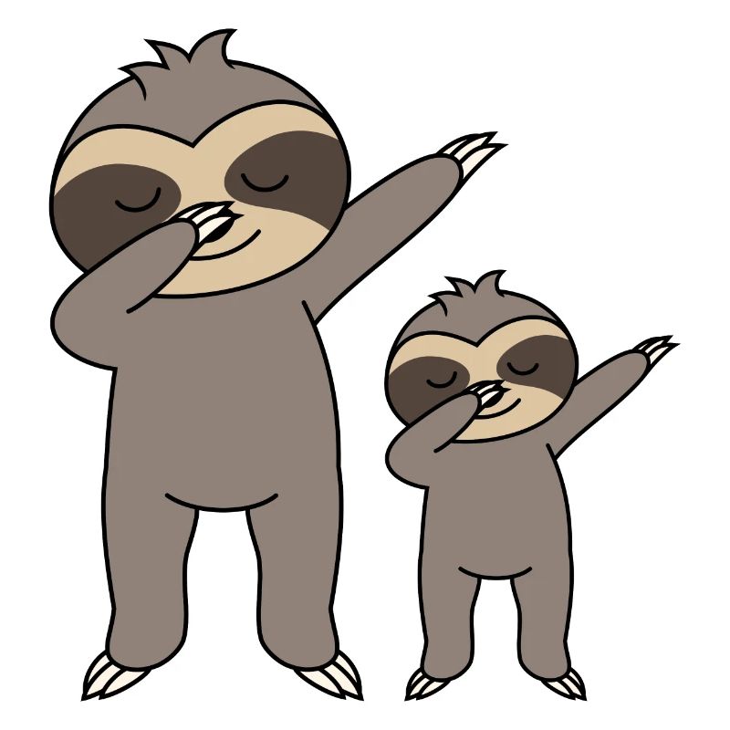 Dabbing Faultiere