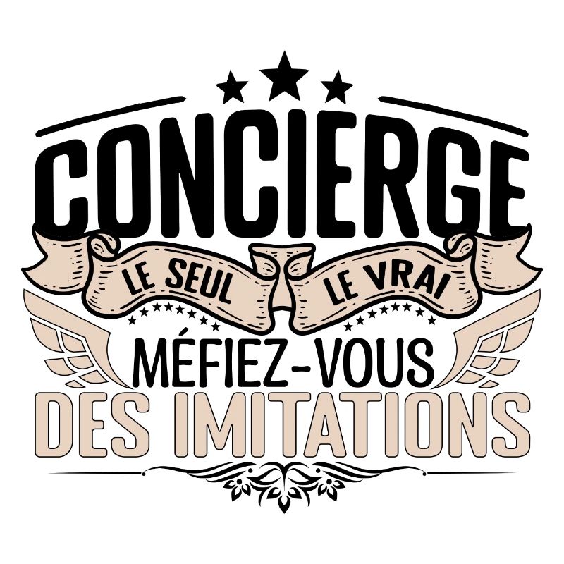 Concierge cadeau Concierge le vrai Concierge