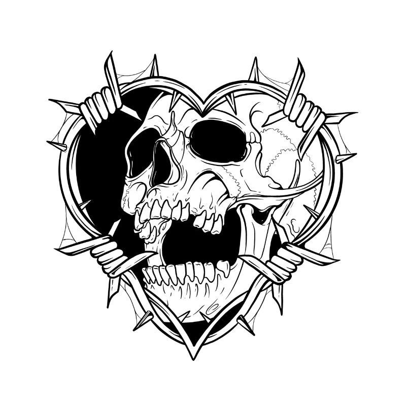 Love skull
