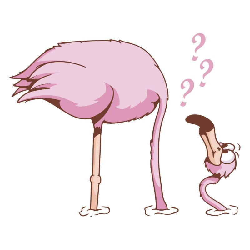 irritierter FLAMINGO
