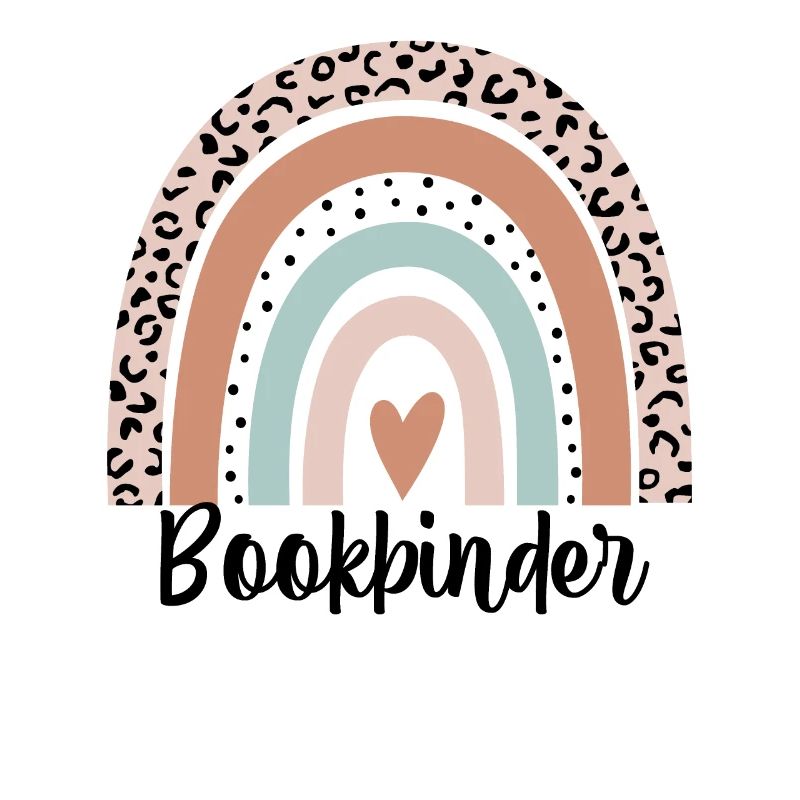 Buchbinder Regenbogen Leopard Lustige Buchbinder Geschenk