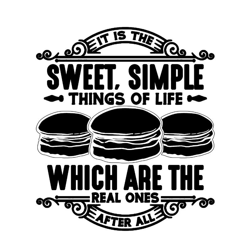 It Is The Sweet Simple Things Baking Macaron Lover