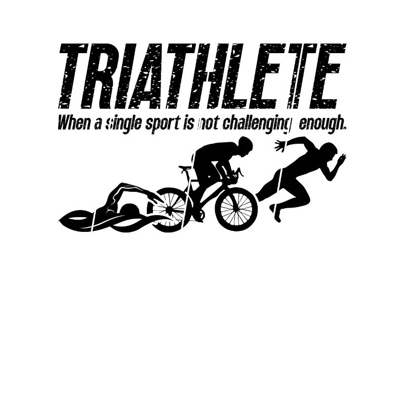 Triathlete When A Single Retro Training Triathlon