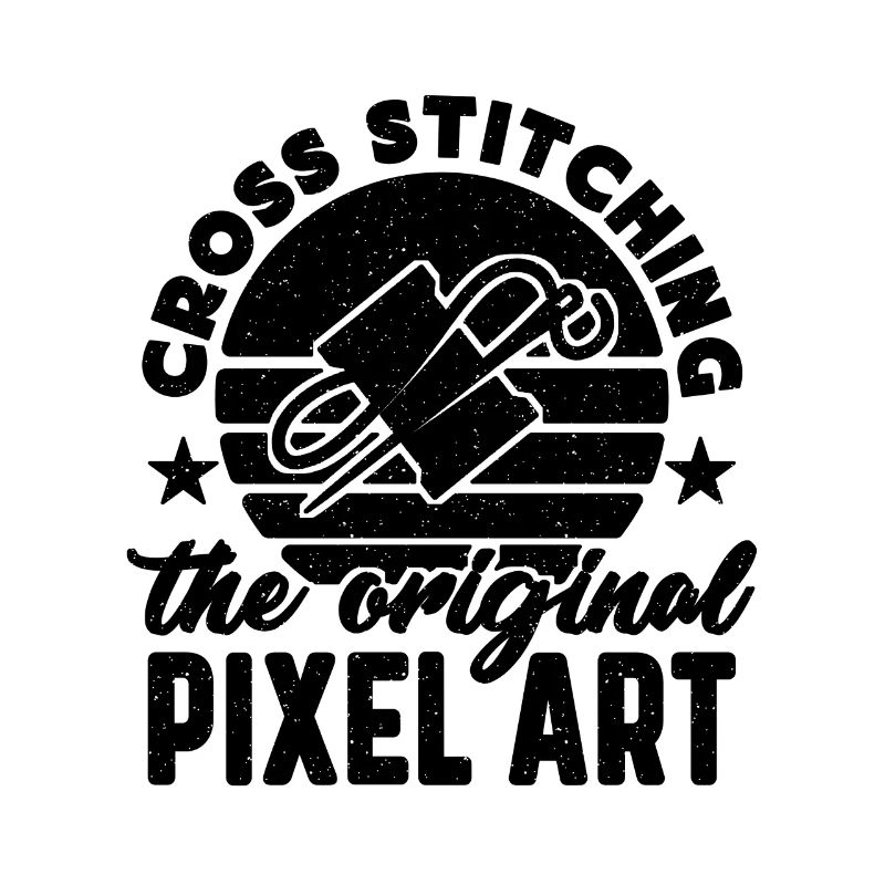 Cross Stitching The Original Pixel Retro Stitching