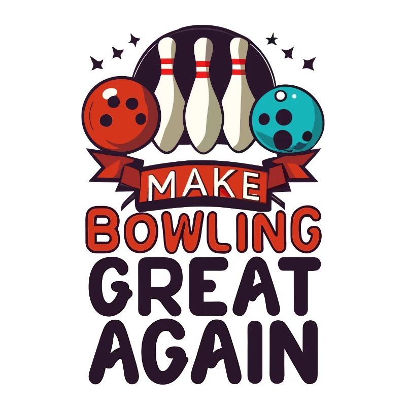 Make Bowling great again - Bowlingkugel Pin