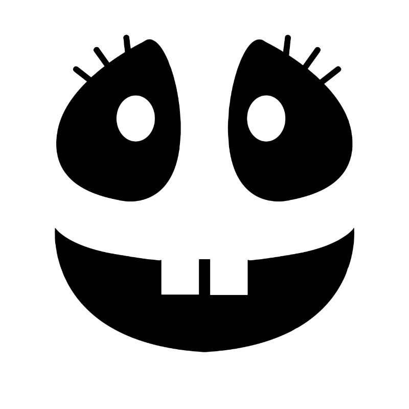 Shy ghost face
