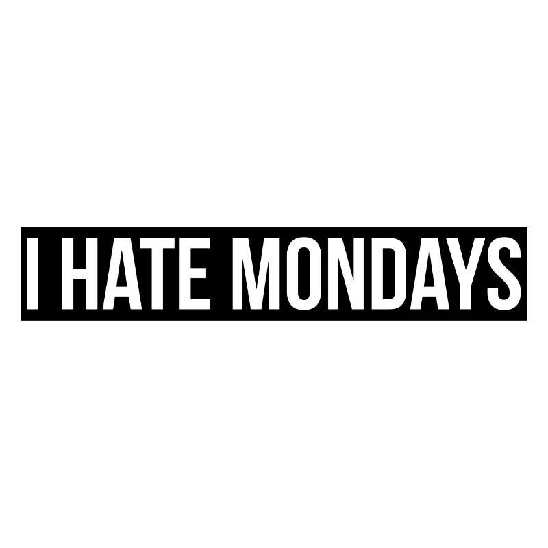 Graphique de citation hate Monday