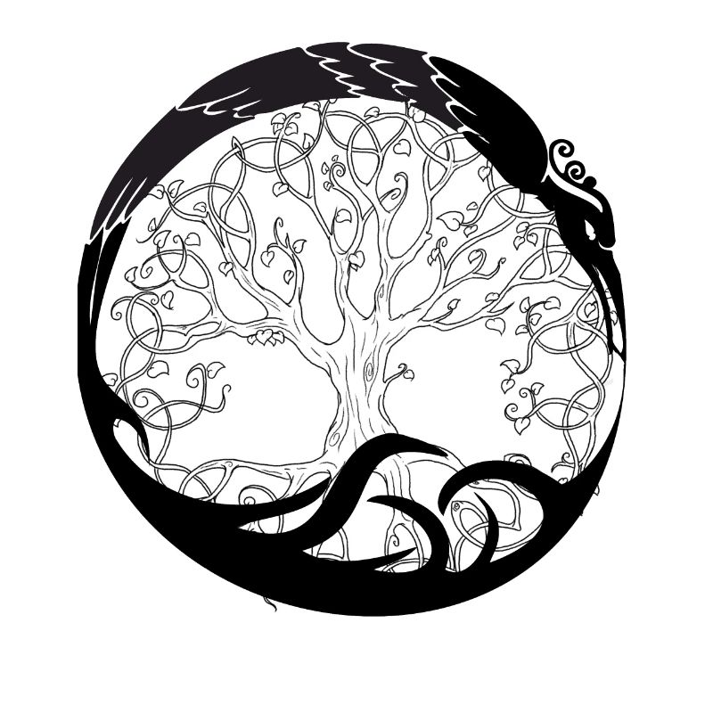 Celtic Ireland Viking Celtic Knot Pattern Tree
