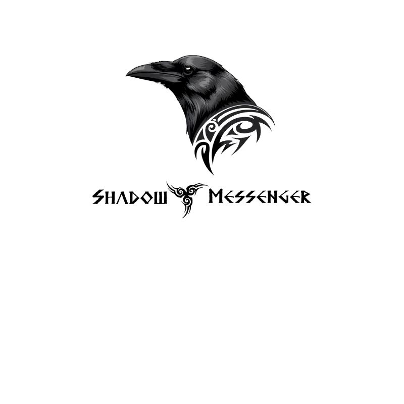 Schattenbote: Rabe mit Stammes-Tattoo