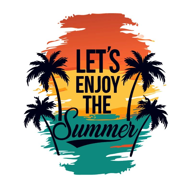 Lets Enjoy the Summer with Palm Trees