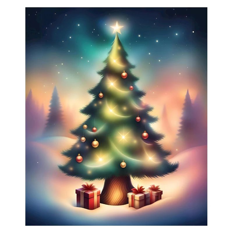 Sapin de Noël à l