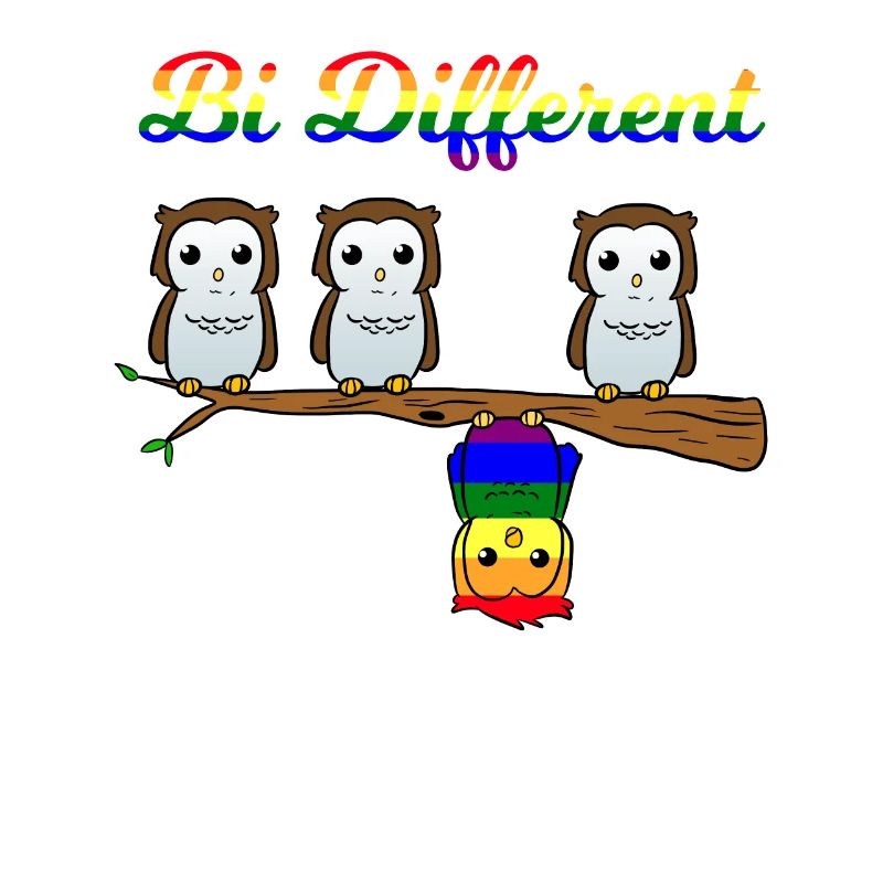 Bi Different Bisexual Pride Funny Fun Bi Saying