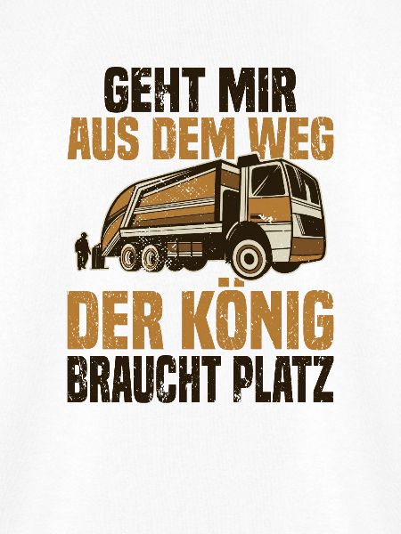 Müllmann Müllwagen