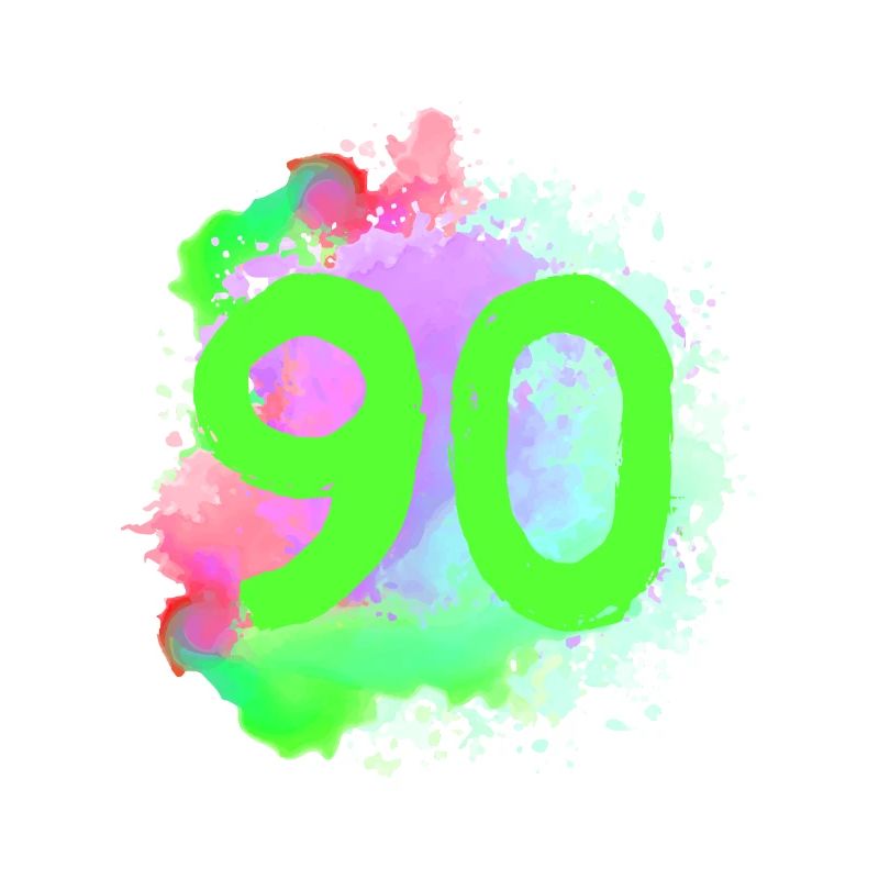 90 Nombre d’objets blob