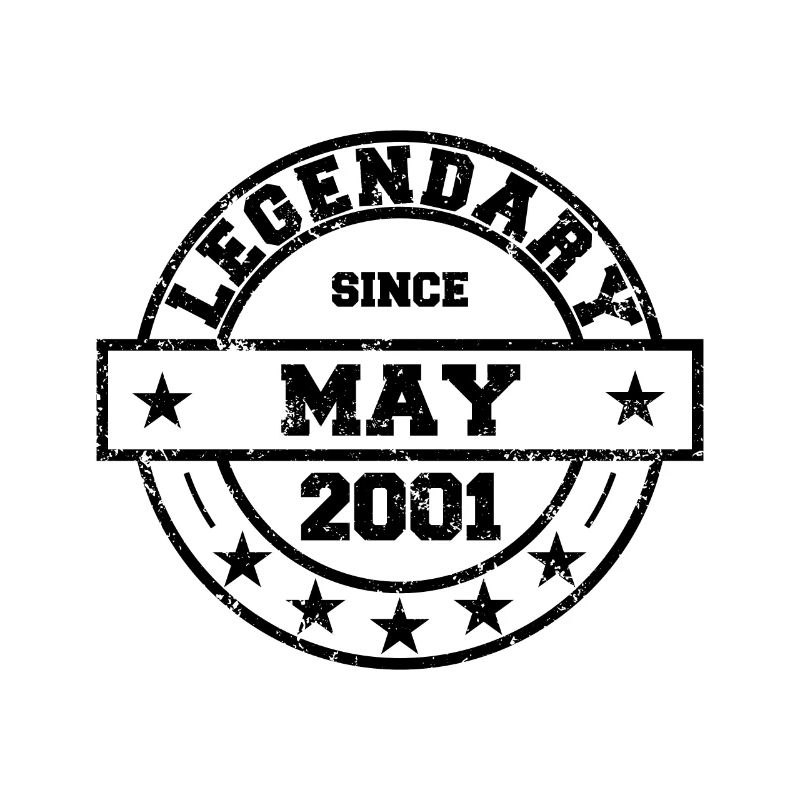 Legendary since May 2001 - Geburtstag