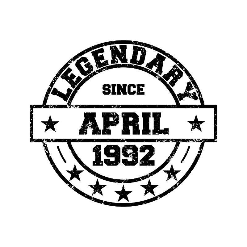 Legendary since April 1992 - Geburtstag