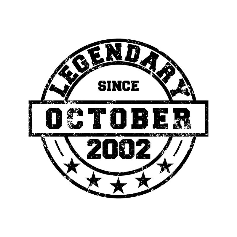 Legendary since October 2002 - Geburtstag