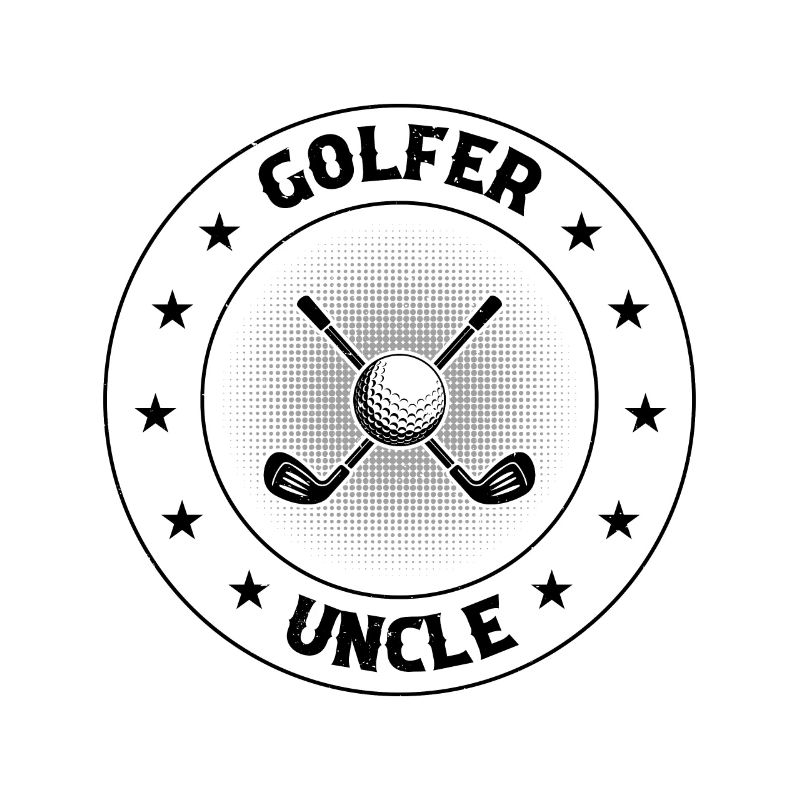 Golfer Uncle - Golf Player Uncle Golfer