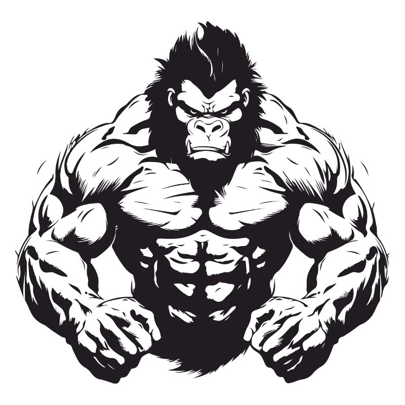 Gorille Muscles De Musculation