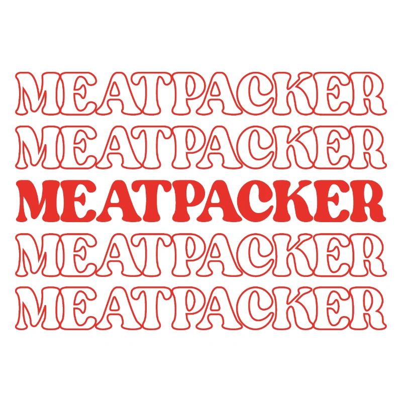 Fleischpacker Fleischverarbeiter Fleischarbeiter Verarbeiter