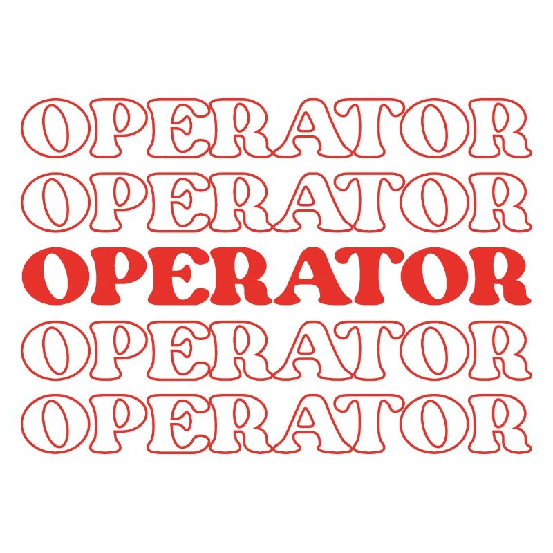 Operator Worker Technician Specialist Employee