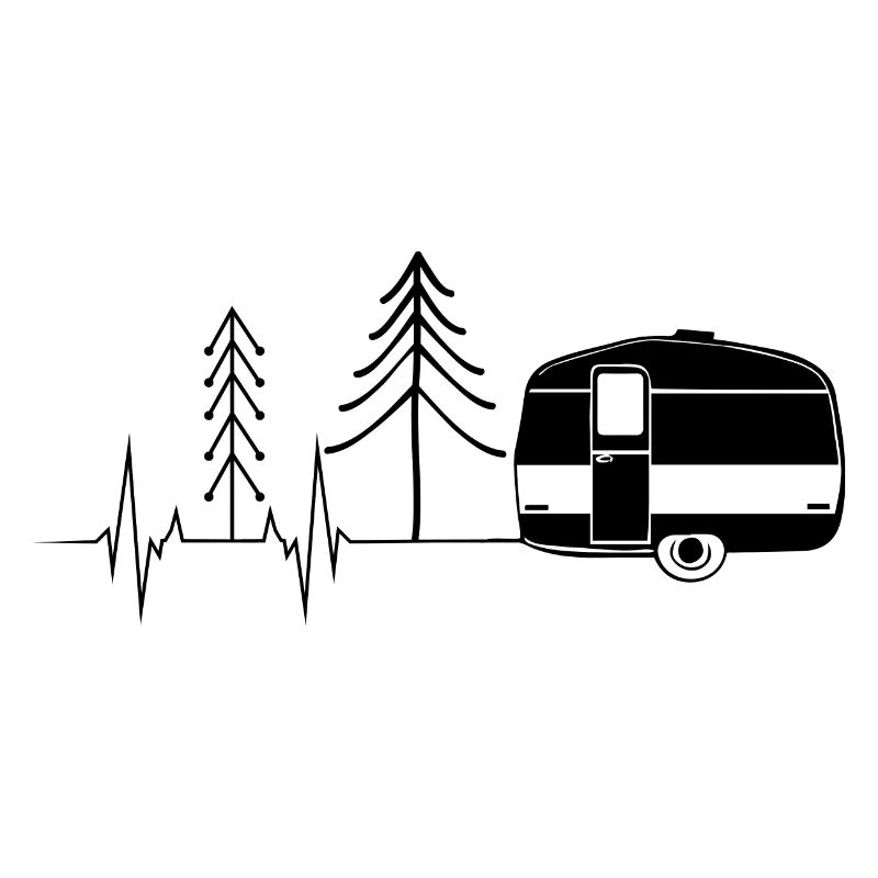 Herzschlag Wohnwagen -