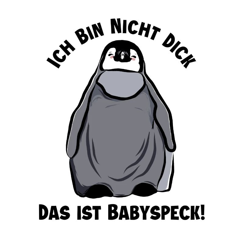 Ich bin nicht Dick Babyspeck Seevogel