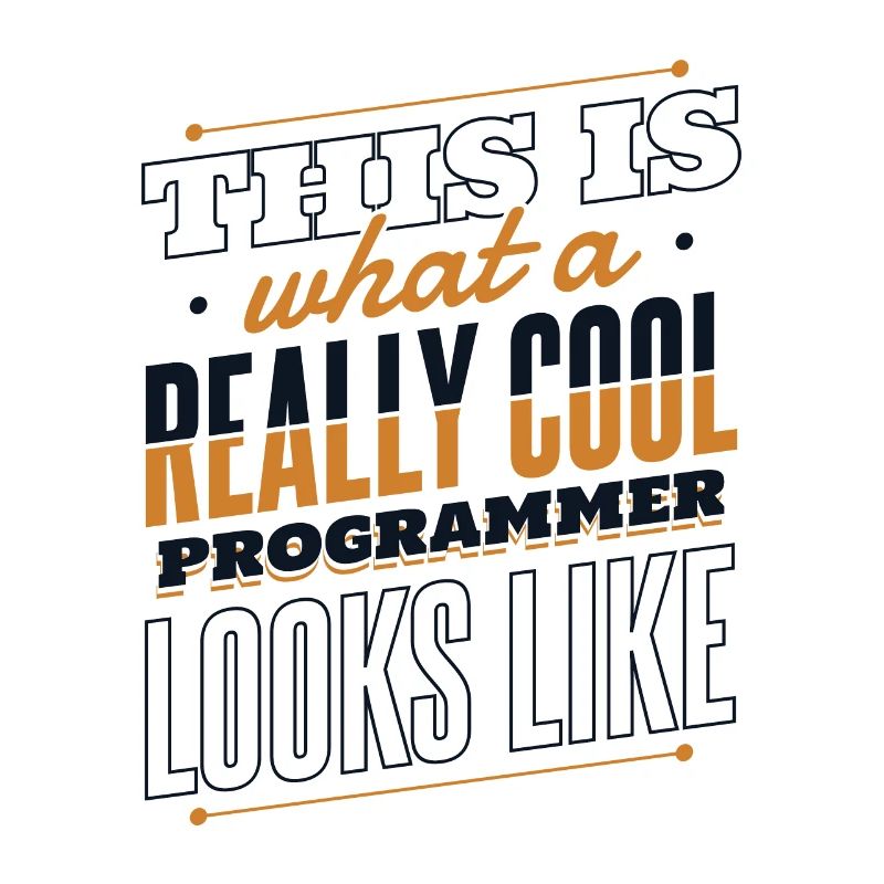What A Really Cool Programmer Looks Like Coder
