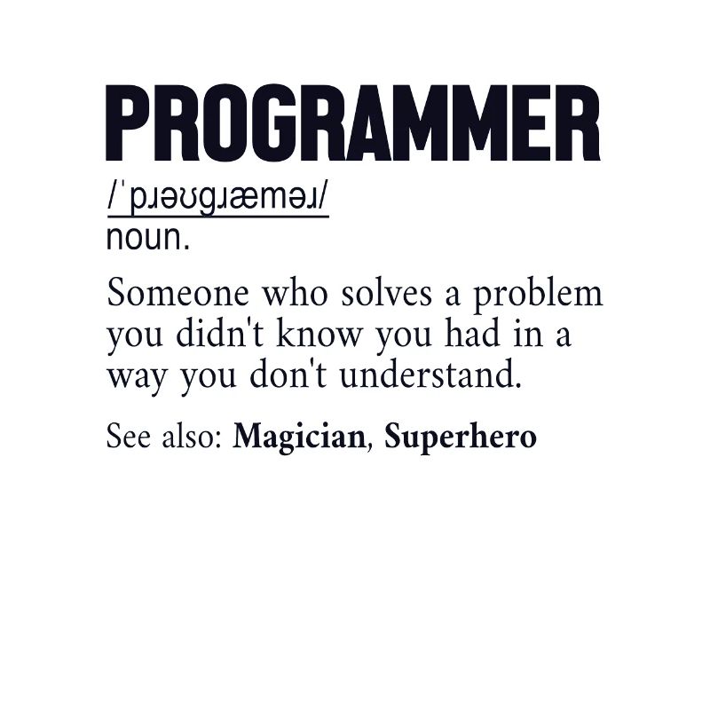Programmeur Définition Développeur logiciel Codeur