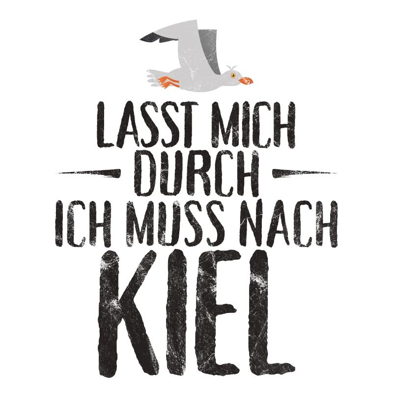 Lasst mich durch ich muss nach Kiel Möwe