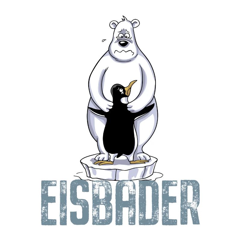 Eisbader Eisbär Pinguin Eisbaden Sauna Spa Eis