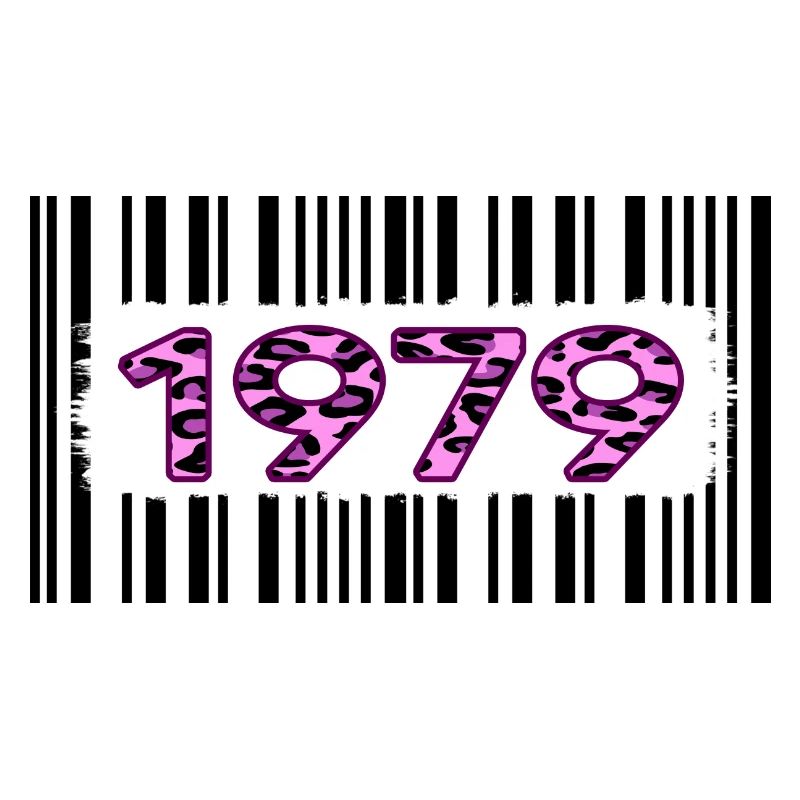 1979 Birthday rare unique pink Leo barcode