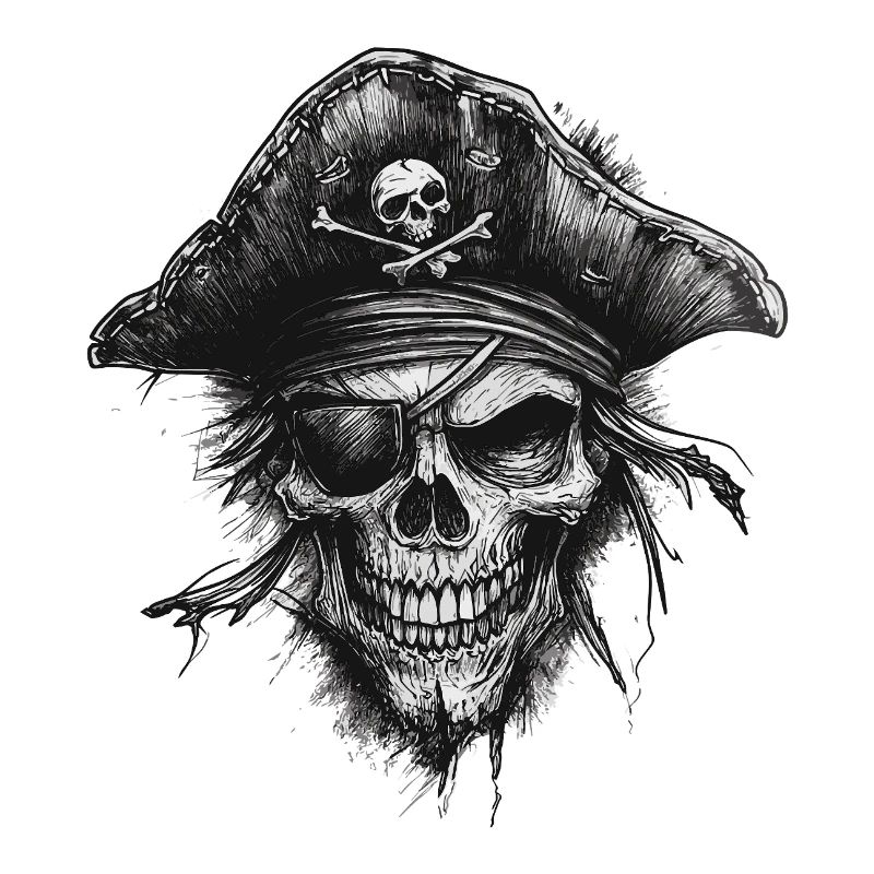 Piratenschädel