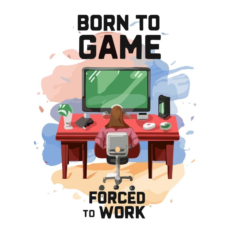 Né pour jouer forcé de travailler