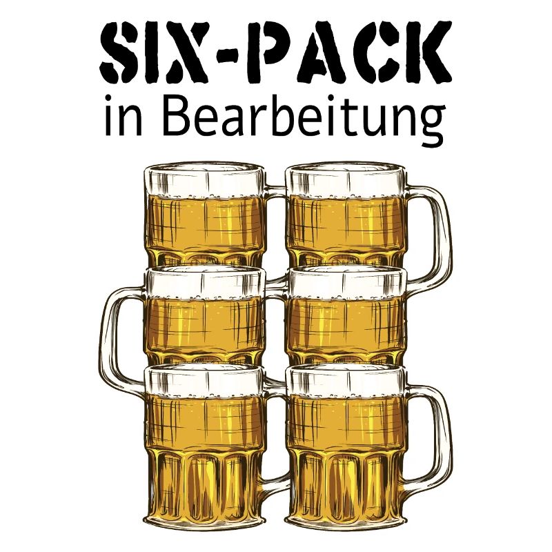 Six-Pack in Bearbeitung