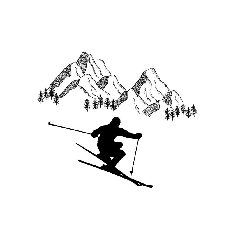 Skifahrer