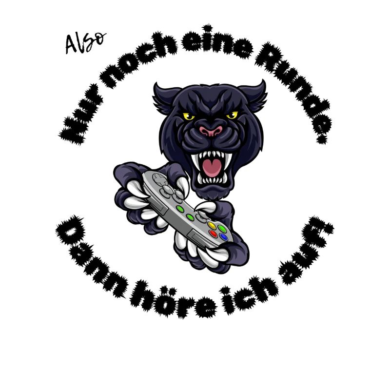 Ein Runde noch Spiele mit Panther Design