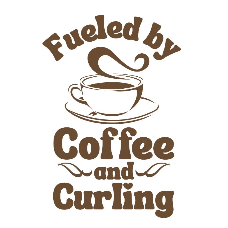 Kaffee-Curling-Liebhaber