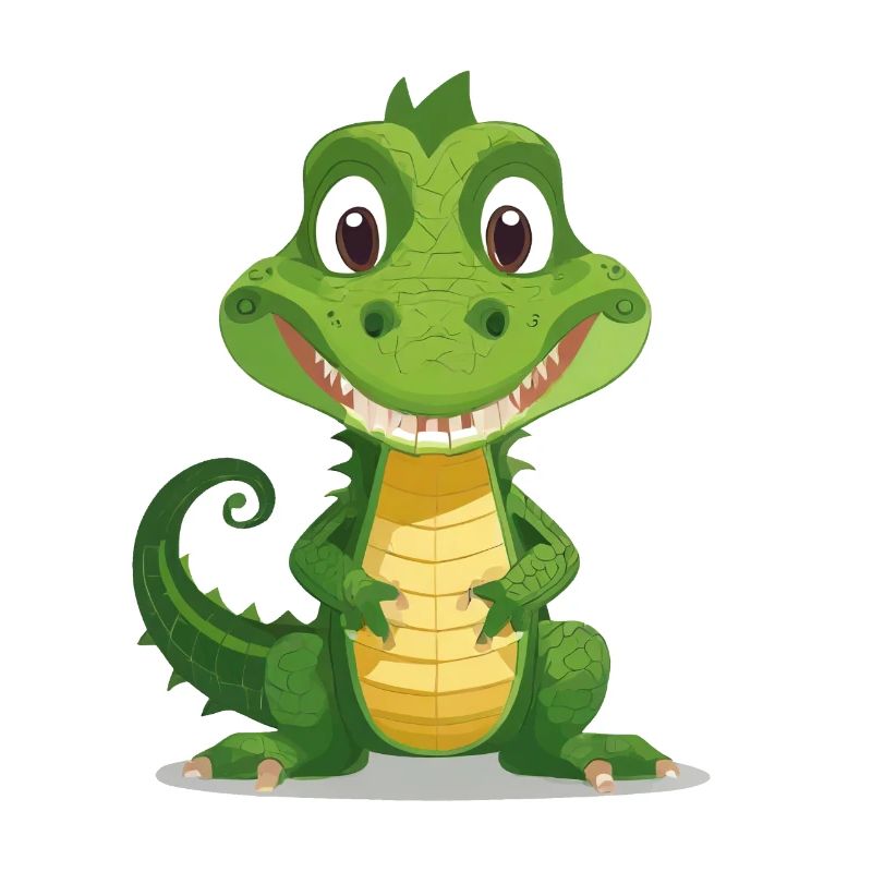 cute crocodile