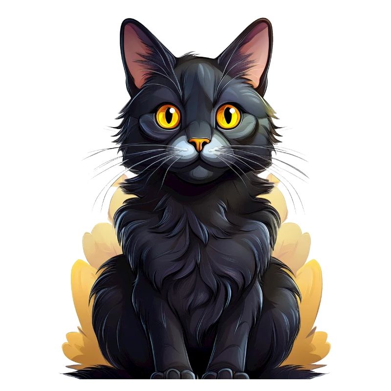 Schwarzer Kater