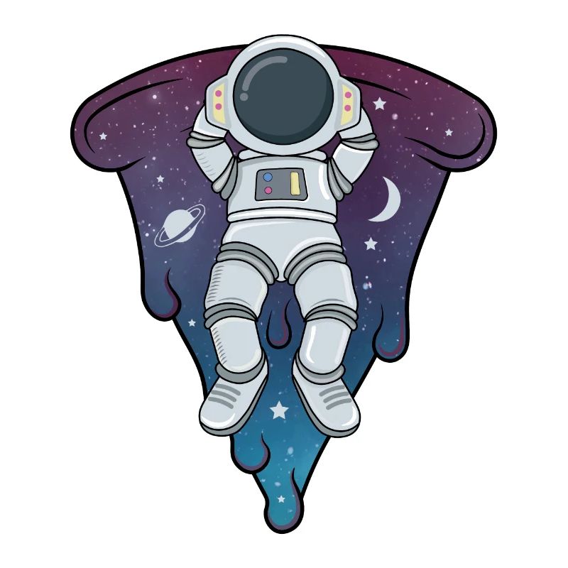 pizza astronaute,astronomie Système solaire Space
