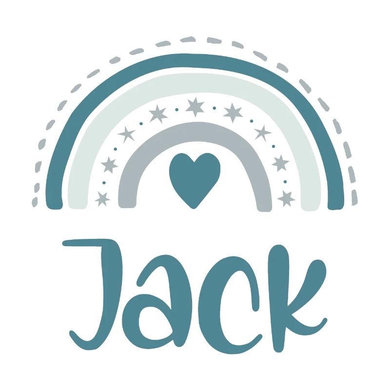Jack Name Regenbogen