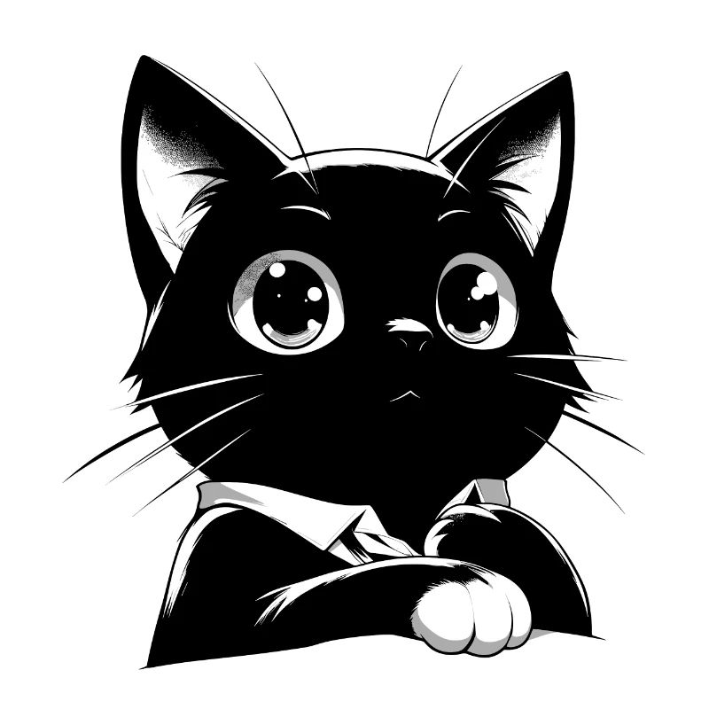 Anime-Stil Katze