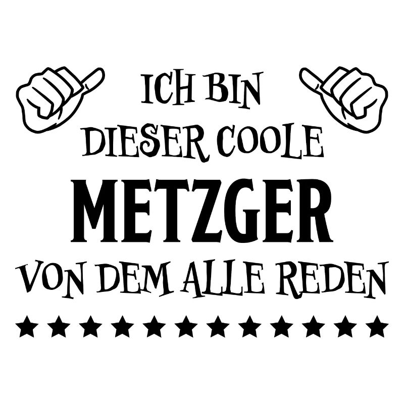 Metzger Beruf Lustiger Spruch Fleischer Geschenk