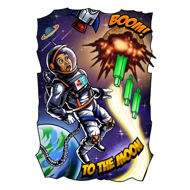 Mondabenteuer: Astronaut Comic