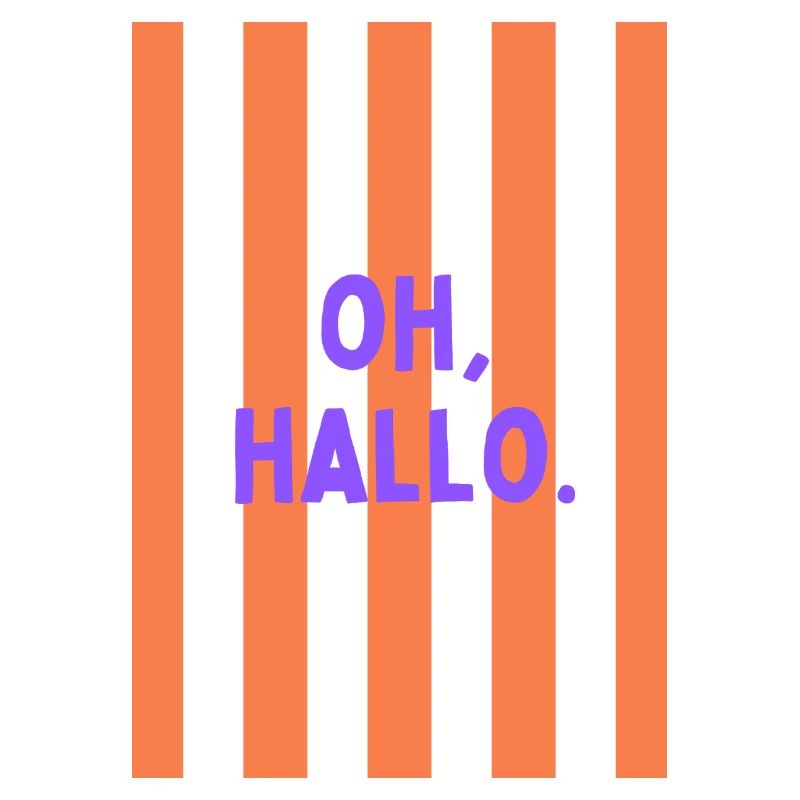 Oh Hallo Streifengruß