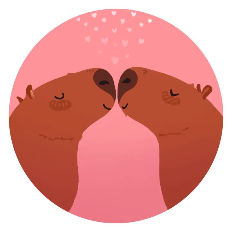 Capybara Liebe