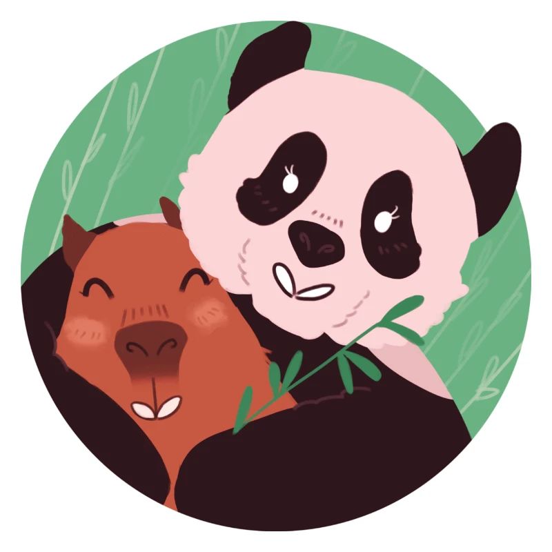 Capybara & Panda Freunde