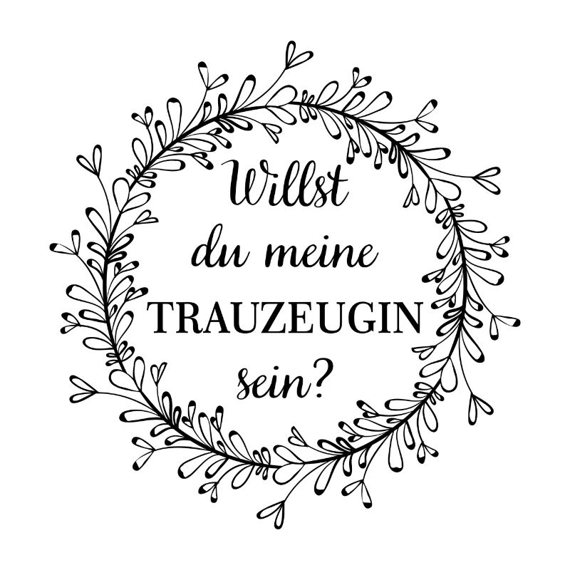 Trauzeugin Geschenk Braut Paar Hochzeit Ehe