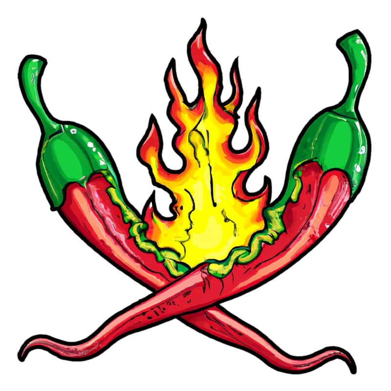 brennende chillis